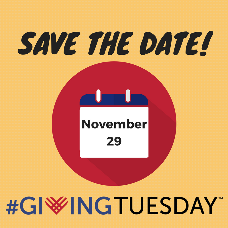 Giving Tuesday save the date